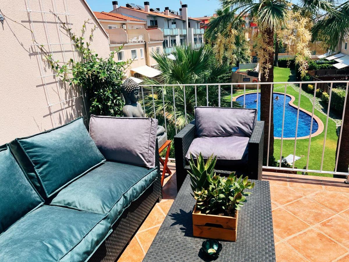 Cheerful Townhouse Center Sitges 5 Bedrooms Pool And Terrace Buitenkant foto